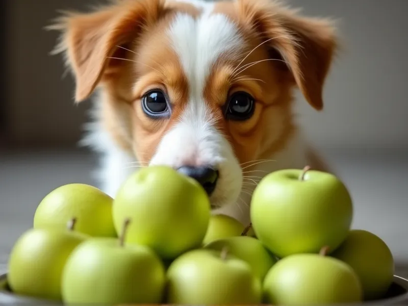 can dogs eat green apples