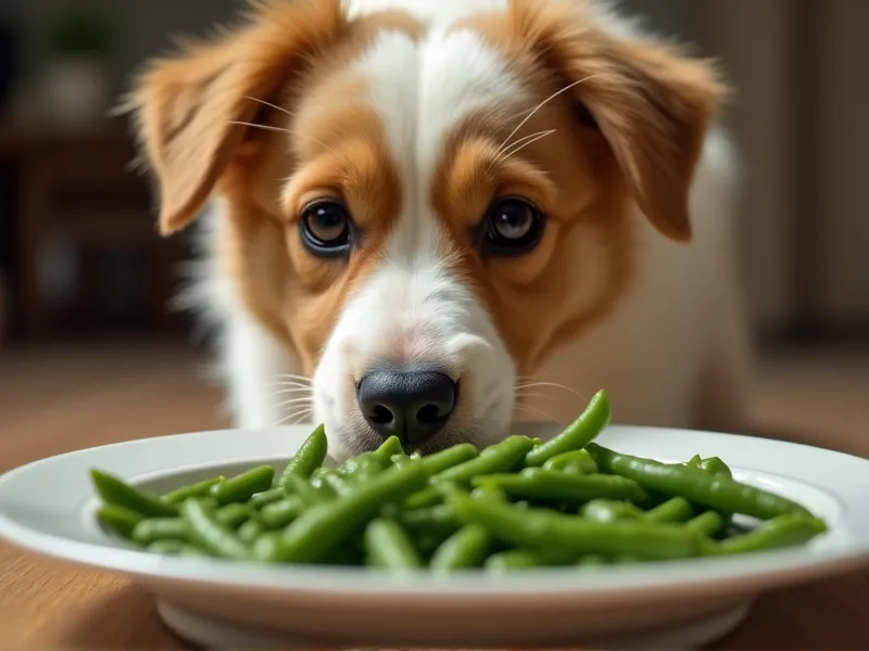 can dogs eat green beans cooked