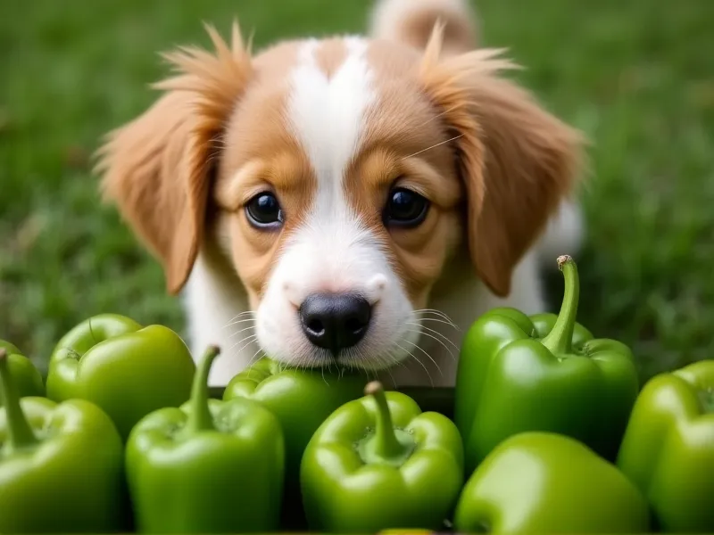 can dogs eat green bell peppers