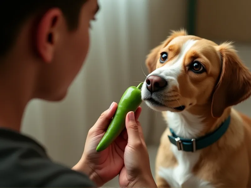 can dogs eat green chilies