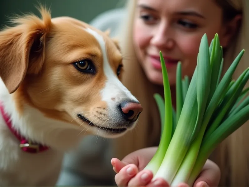 can dogs eat green onion