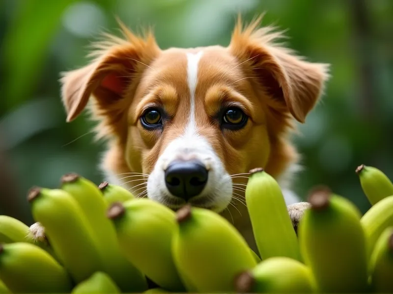 can dogs eat green plantains