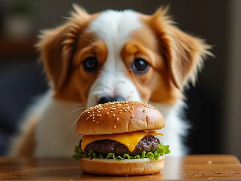 can dogs eat hamburgers