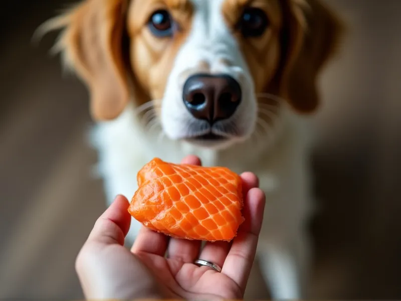 can dogs eat salmon skin with scales