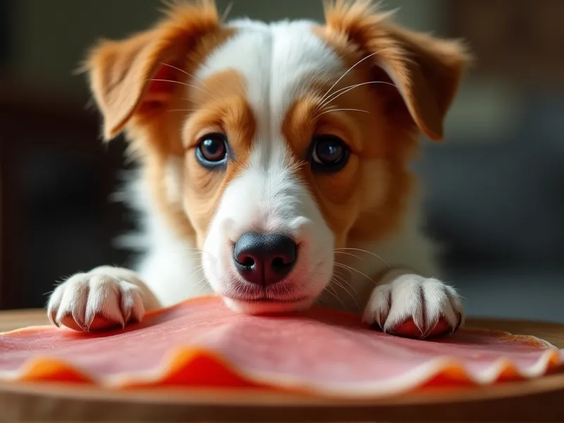 can dogs eat sliced ham