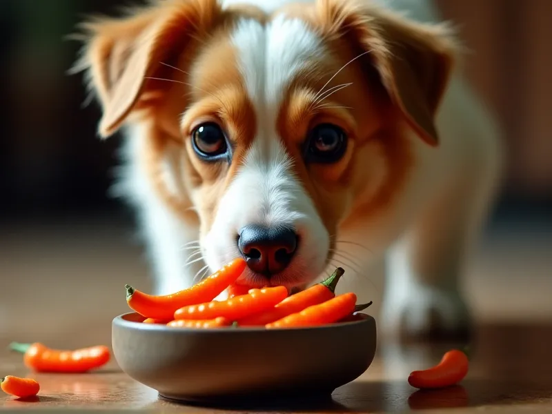 can dogs eat spicy peppers