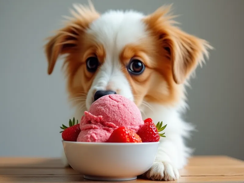 can dogs eat strawberries ice cream