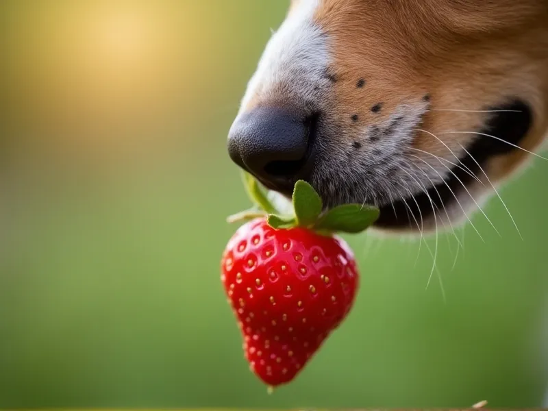 can dogs eat strawberries stems