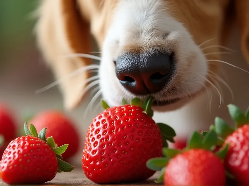 can dogs eat strawberries tops