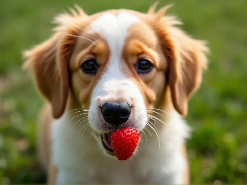 can dogs eat strawverries