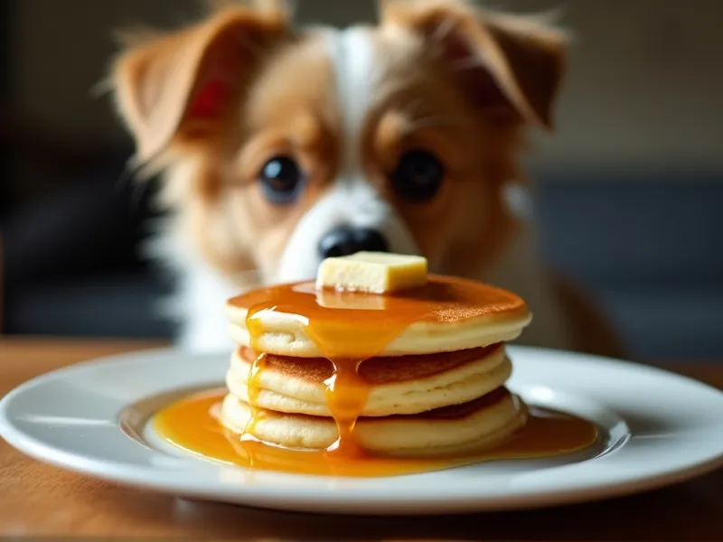can dogs eat syrup and pancakes