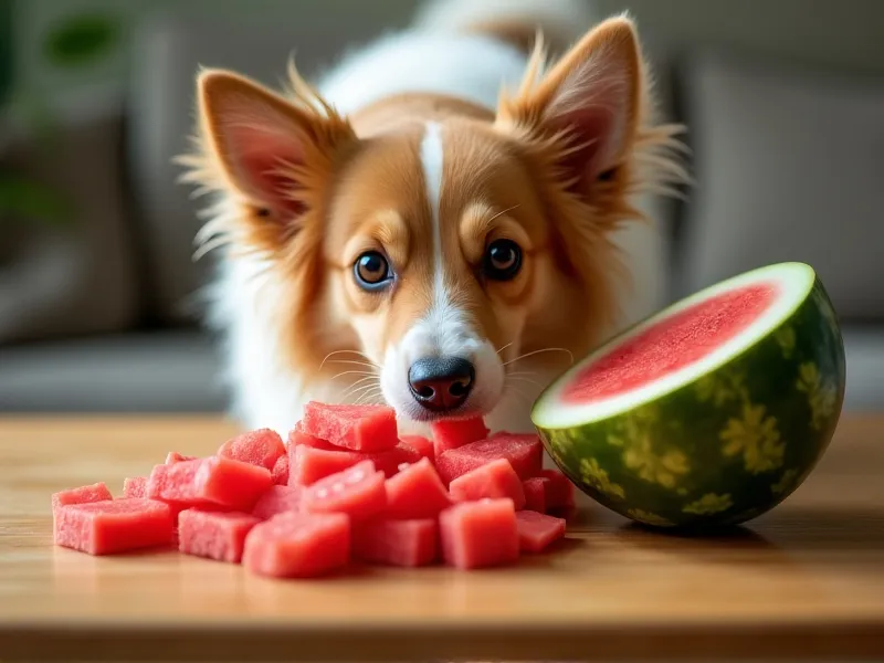 can dogs eat the rind of watermelon
