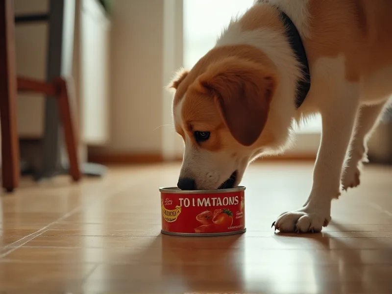 can dogs eat tinned tomatoes