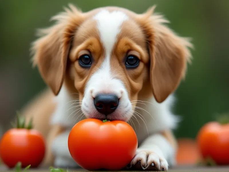 can dogs eat tomatoe