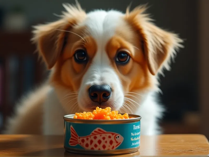 can dogs eat tuna fish out of a can