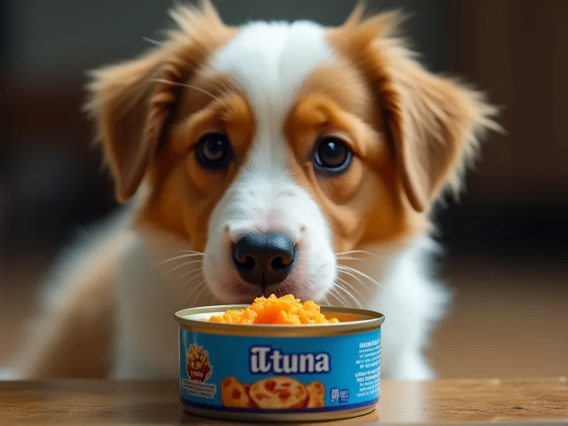 can dogs eat tuna fish out of the can