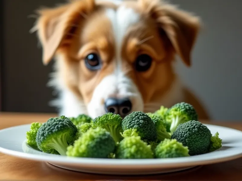 can dogs eat uncooked broccoli