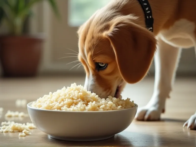 can dogs eat undercooked rice
