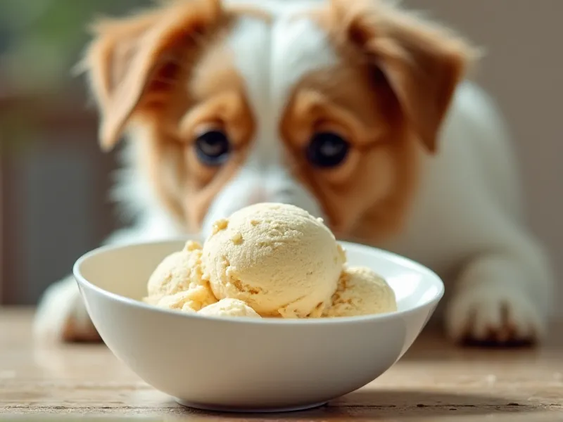 can dogs eat vanilla bean ice cream