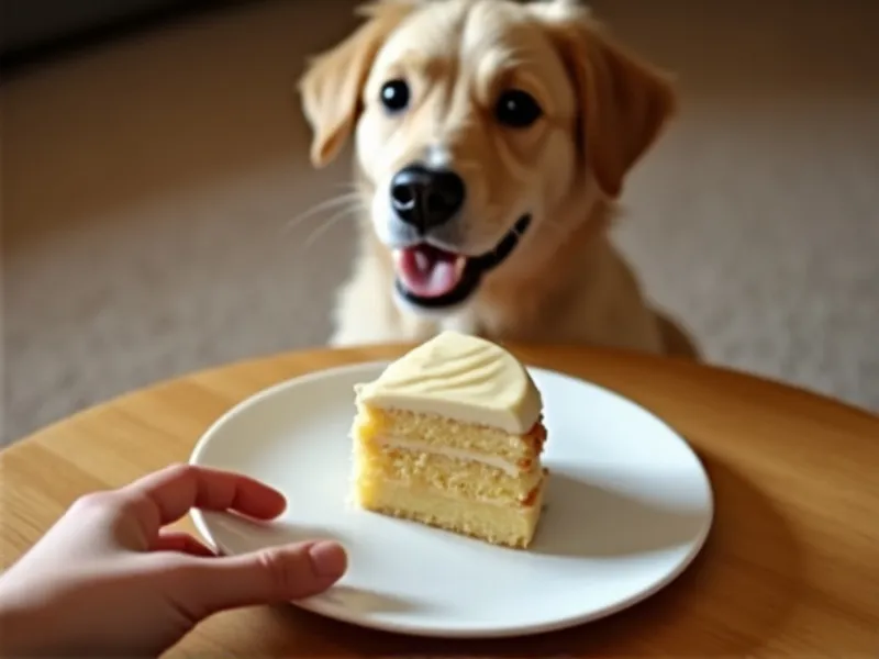 can dogs eat vanilla cake