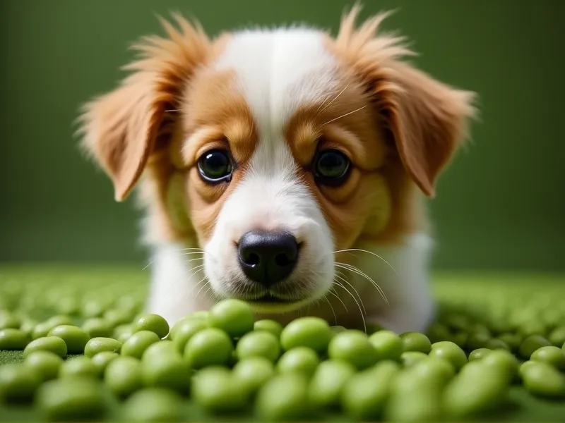 can dogs eat wasabi peas