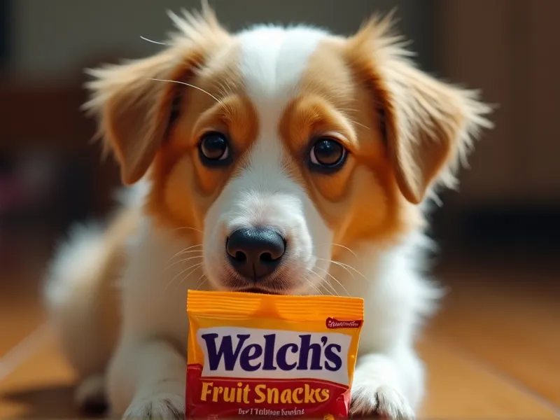 can dogs eat welch s fruit snacks