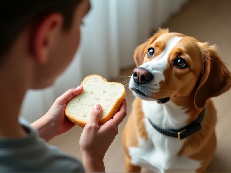 can dogs eat white bread