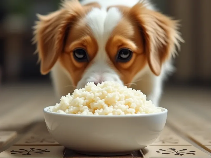 can dogs eat white rice cooked