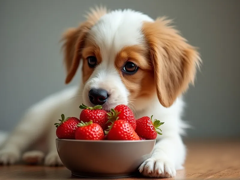 can dogs eat whole strawberries