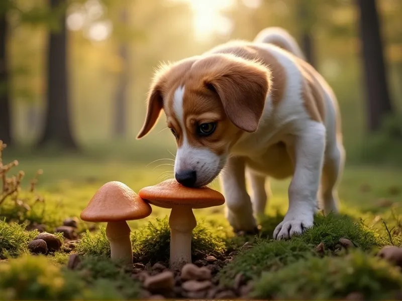 can dogs eat wild mushrooms