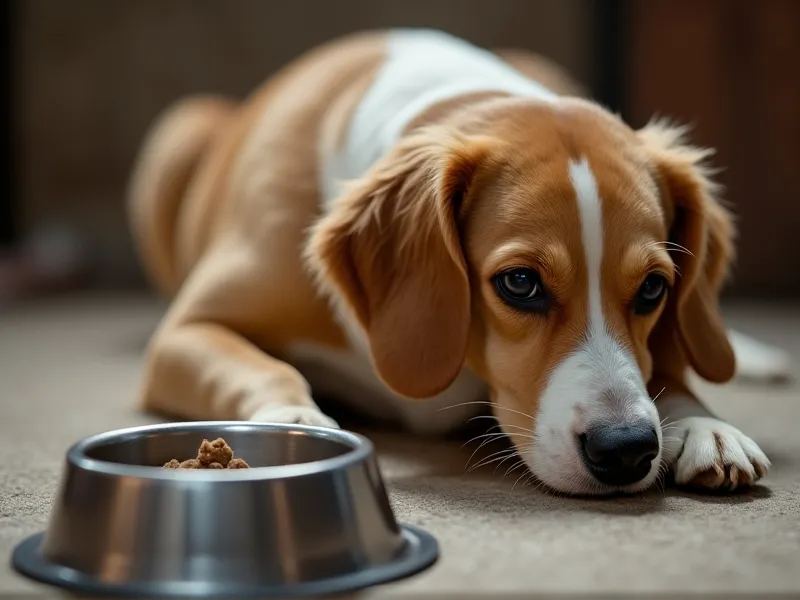 can dogs get depressed and not eat