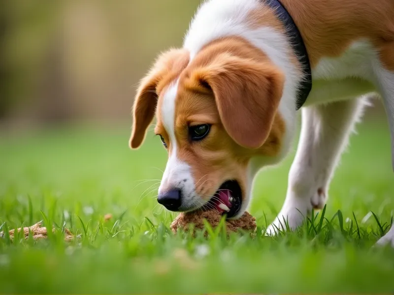 can dogs get sick eating rabbit poop