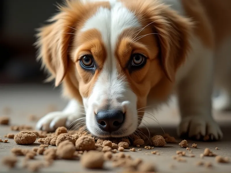 can dogs get sick from eating cat feces