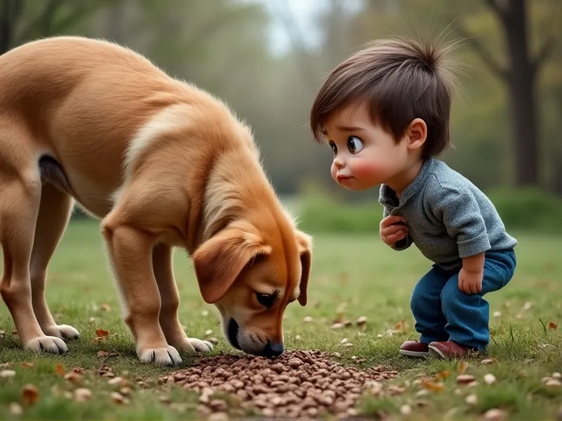 can dogs get sick from eating poop