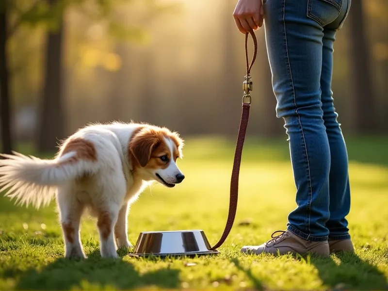 can dogs go for a walk after eating