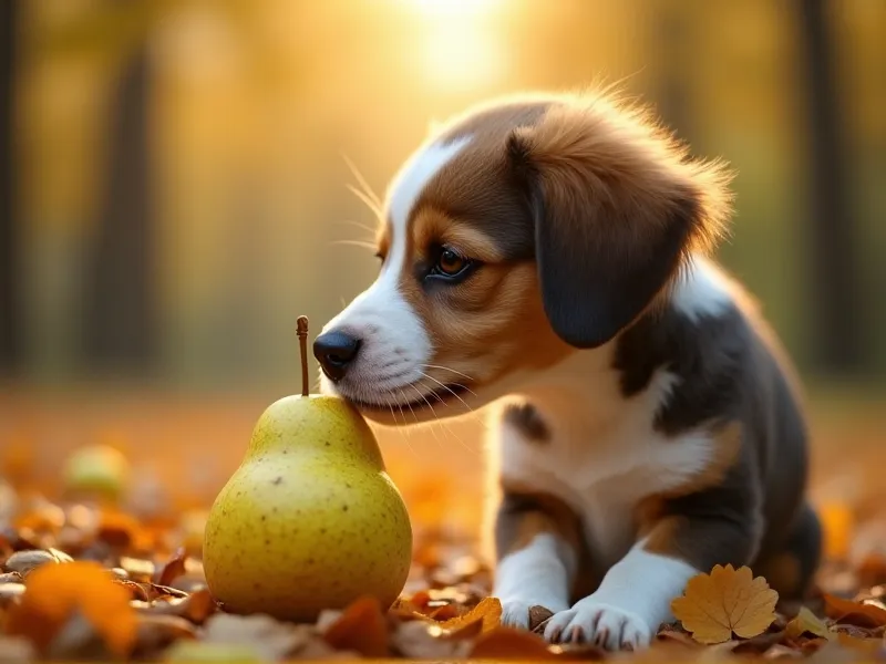 can dogs have pears to eat